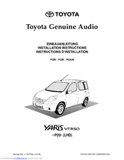 Toyota TM0562 Installation Instructions Manual