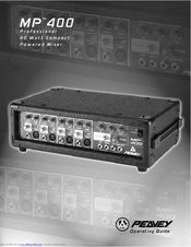 Peavey MP 400 Operating Manual