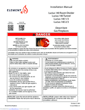 Element4 Lucius 140 Tunnel Installation Manual