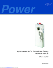 Alpha Lomain Technical Manual