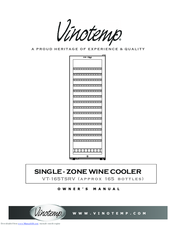 Vinotemp VT-165TSRV Owner's Manual