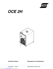 ESAB OCE 2H Instruction Manual