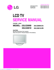 LG 22LG3010 Service Manual