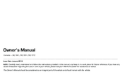 Mahindra 2016 Scorpio Owner's Manual