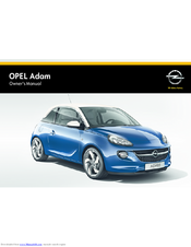 Opel 2015 Adam Owner's Manual
