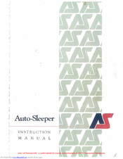 Auto-Sleepers Talent Owner's Manual