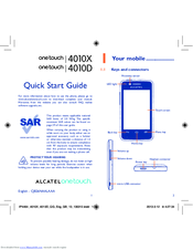 OneTouch 4010X Quick Start Manual