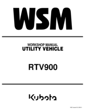 wsm RTV900 Workshop Manual