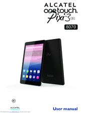 OneTouch Pixi 3 8070 User Manual
