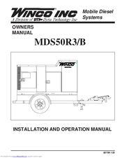 Winco MDS50R3/B Owner's Manual