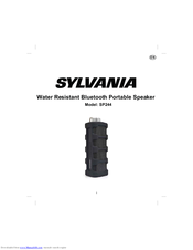 Sylvania SP244 User Manual