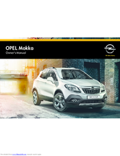 Opel 2015 Mokka Owner's Manual