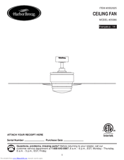 Harbor Breeze 35086 Installation Manual