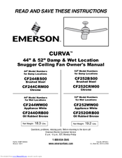 Emerson CURVA CF244BS00 Owner's Manual