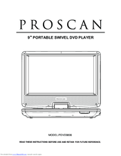ProScan PDVD9806 Instructions Manual