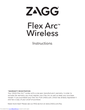 Zagg Flex Arc Wireless Instructions Manual