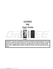 Gionee V6L User Manual