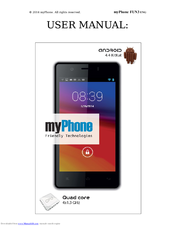 myPhone FUN3 User Manual