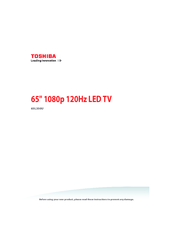 Toshiba 65L350U Instruction Manual