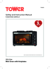 tower t14012 mini oven