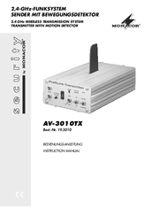 Monacor AV-3010TX Instruction Manual