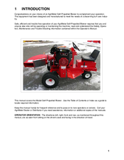 AgriMetal BWSP-180 Operator's Manual