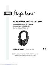 Stageline MD-3000P Instruction Manual
