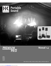 HK Audio Premium PR:O 18 S Manual
