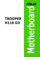 Asus Trooper H110 D3 Manual