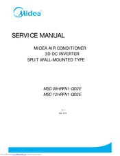 Midea MSC-12HRFN1-QD2E Service Manual