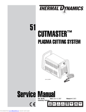 Thermal Dynamics 51 CUTMASTER Service Manual