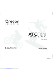 Oregon Scientific ATC Mini User Manual