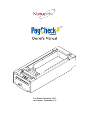 Nanoptix Paycheck 2 Owner's Manual
