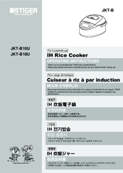 Tiger JKT-B10U Operating Instructions Manual