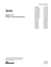 Amana ADU5000DB Service Manual