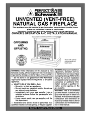PERFECTION-SCHWANK GFP28MNG Owner's Operation And Installation Manual