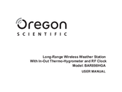 Oregon Scientific BAR898HGA User Manual