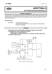 AKM AKD7736A-A Manual