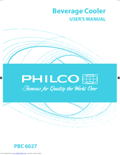 Philco PBC 6027930db User Manual