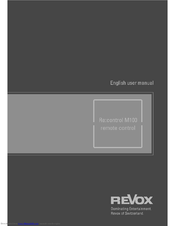 Revox Re:source M100 basis User Manual