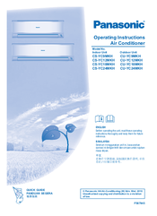 Panasonic CS-YC24MKH Operating Instructions Manual