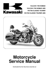 baggrund Rejse prop KAWASAKI VULCAN 1700 NOMAD SERVICE MANUAL Pdf Download | ManualsLib