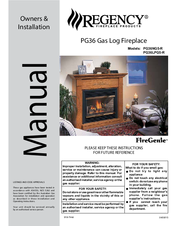 Regency PG36LPG5-R Owners & Installation Manual