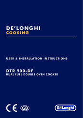 DeLonghi DTR 900-DF User & Installation Instructions Manual