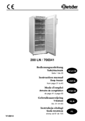 Bartscher 200 LN 700341 Instruction Manual