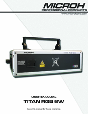 Microh Titan RGB 6W User Manual