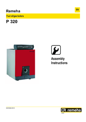 REMEHA P 320 Assembly Instructions Manual