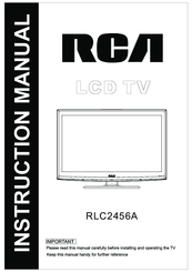 RCA RLC2456A Instruction Manual