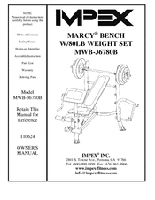 Impex MWB-36780B Owner's Manual