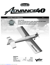 Hangar 9 Advance 40 Instruction Manual